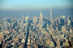 18 Manhattan View Includes One Penn Plaza, Bank of America Tower, GE Building, Empire State Building, 432 Park, MetLife, Chrysler Building From One World Trade Center Observatory.jpg